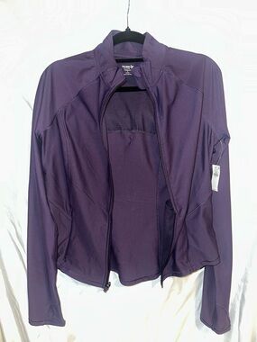 Old Navy Purple Lightweight Active Zip Jacket - Women's